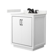 thumbnail image 1 of Wyndham Collection WCF111130SWBWQUS3MXX Icon 30" Free Standing Single Basin Vanity Set -, 1 of 7