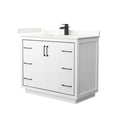 thumbnail image 1 of Wyndham Collection WCF111142SWBGTUNSMXX Icon 42" Free Standing Single Basin Vanity Set -, 1 of 7