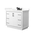thumbnail image 1 of Wyndham Collection WCF111142SWBGTUS3MXX Icon 42" Free Standing Single Basin Vanity Set -, 1 of 7