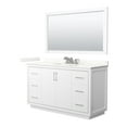 thumbnail image 1 of Wyndham Collection WCF111160SWHGTUS3M58 Icon 60" Free Standing Single Basin Vanity Set -, 1 of 7