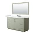 thumbnail image 1 of Wyndham Collection WCF111160SLGWQUS3M58 Icon 60" Free Standing Single Basin Vanity Set -, 1 of 7
