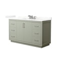 thumbnail image 1 of Wyndham Collection WCF111160SLGGTUS3MXX Icon 60" Free Standing Single Basin Vanity Set -, 1 of 7