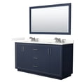 thumbnail image 1 of Wyndham Collection WCF111166DBNGTUS3M58 Icon 66" Free Standing Double Basin Vanity Set -, 1 of 7