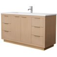 thumbnail image 1 of Wyndham Collection Wcf282860s-1Intmxx Maroni 60" Free Standing Single Basin Vanity Set -, 1 of 4
