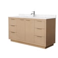 thumbnail image 1 of Wyndham Collection Wcf282860s-Vca-Unsmxx Maroni 60" Free Standing Single Basin Vanity Set, 1 of 7