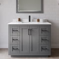 thumbnail image 1 of Wyndham Collection WCF292942SGBWCUNSM34 Miranda 42" Free Standing Single Basin Vanity Set, 1 of 7