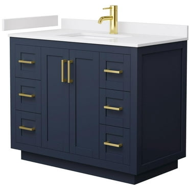 Wyndham Collection Wcf2929-42S-Vca-Mxx Miranda 42" Free Standing Single Basin Vanity Set -