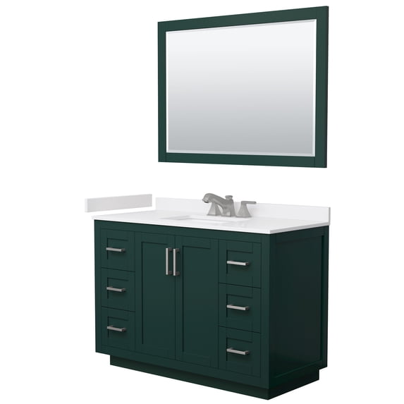 Wyndham Collection Wcf2929-48S-Vca-Us3m46 Miranda 48" Free Standing Single Basin Vanity
