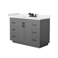 thumbnail image 1 of Wyndham Collection Wcf2929-48S-Vca-Us3mxx Miranda 48" Free Standing Single Basin Vanity, 1 of 5