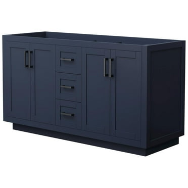 Wyndham Collection Wcf2929-60D-Cx-Mxx Miranda 60" Double Free Standing Vanity Cabinet Only