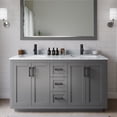 thumbnail image 1 of Wyndham Collection WCF292960DGBCMUNSMXX Miranda 60" Free Standing Double Basin Vanity Set, 1 of 7