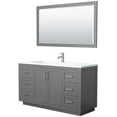 thumbnail image 1 of Wyndham Collection Wcf2929-60S-1Int-M58 Miranda 60" Free Standing Single Basin Vanity Set, 1 of 7