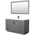 thumbnail image 1 of Wyndham Collection Wcf2929-60S-1Int-M58 Miranda 60" Free Standing Single Basin Vanity Set, 1 of 7