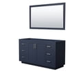thumbnail image 1 of Wyndham Collection WCF292960SBNCXSXXM58 Miranda 60" Single Free Standing Vanity Cabinet -, 1 of 7