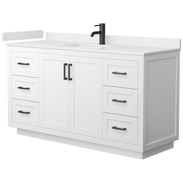 Wyndham Collection Wcf2929-60S-Vca-Mxx Miranda 60" Free Standing Single Basin Vanity Set -