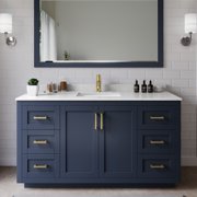 Wyndham Collection WCF292960SBLC2UNSMXX Miranda 60 Free Standing Single Basin Vanity Set