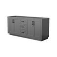 thumbnail image 1 of Wyndham Collection Wcf2929-72D-Cx-Mxx Miranda 71" Double Free Standing Vanity Cabinet Only, 1 of 7