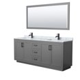 thumbnail image 1 of Wyndham Collection Wcf2929-80D-Nat-M70 Miranda 80" Free Standing Double Basin Vanity Set -, 1 of 7