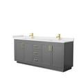 thumbnail image 1 of Wyndham Collection Wcf2929-80D-Vca-Mxx Miranda 80" Free Standing Double Basin Vanity Set -, 1 of 7