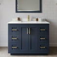 thumbnail image 1 of Wyndham Collection WCF292942SBLWQUNSM34 Miranda 42" Free Standing Single Basin Vanity Set, 1 of 7