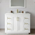 thumbnail image 1 of Wyndham Collection Wcf292942s-Qtz-Unsm34 Miranda 42" Free Standing Single Basin Vanity Set, 1 of 7