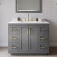 thumbnail image 1 of Wyndham Collection WCF292942SGGWQUS3MXX Miranda 42" Free Standing Single Basin Vanity Set, 1 of 7