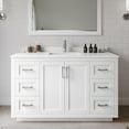 thumbnail image 1 of Wyndham Collection WCF292954SWHWQUNSM46 Miranda 54" Free Standing Single Basin Vanity Set, 1 of 7