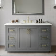 thumbnail image 1 of Wyndham Collection WCF292954SGGWQUS3MXX Miranda 54" Free Standing Single Basin Vanity Set, 1 of 7