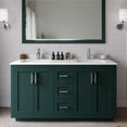 thumbnail image 1 of Wyndham Collection WCF292960DGEGTUNSM58 Miranda 60" Free Standing Double Basin Vanity Set, 1 of 7