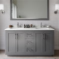 thumbnail image 1 of Wyndham Collection WCF292960DKGGTUNSMXX Miranda 60" Free Standing Double Basin Vanity Set, 1 of 7