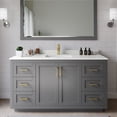 thumbnail image 1 of Wyndham Collection WCF292960SGGWQUNSM58 Miranda 60" Free Standing Single Basin Vanity Set, 1 of 7