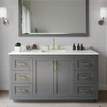 thumbnail image 1 of Wyndham Collection Wcf292960s-Qtz-Us3m58 Miranda 60" Free Standing Single Basin Vanity Set, 1 of 7