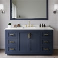 thumbnail image 1 of Wyndham Collection WCF292960SBLWQUS3M58 Miranda 60" Free Standing Single Basin Vanity Set, 1 of 7
