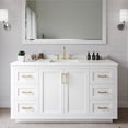 thumbnail image 1 of Wyndham Collection WCF292960SWGWQUS3M58 Miranda 60" Free Standing Single Basin Vanity Set, 1 of 7