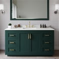 thumbnail image 1 of Wyndham Collection WCF292960SGDWQUS3MXX Miranda 60" Free Standing Single Basin Vanity Set, 1 of 7