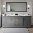 thumbnail image 1 of Wyndham Collection Wcf292984d-Qtz-Unsm70 Miranda 84" Free Standing Double Basin Vanity Set, 1 of 7