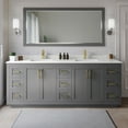 thumbnail image 1 of Wyndham Collection WCF292984DGGWQUNSM70 Miranda 84" Free Standing Double Basin Vanity Set, 1 of 7