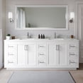 thumbnail image 1 of Wyndham Collection WCF292984DWHGTUNSM70 Miranda 84" Free Standing Double Basin Vanity Set, 1 of 7