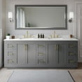 thumbnail image 1 of Wyndham Collection WCF292984DGGWQUS3M70 Miranda 84" Free Standing Double Basin Vanity Set, 1 of 7