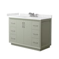 thumbnail image 1 of Wyndham Collection Wcf4141-48S-Vca-Us3mxx Strada 48" Free Standing Single Basin Vanity Set, 1 of 7