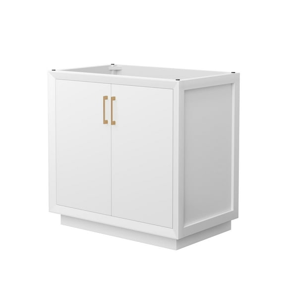 Wyndham Collection Wcf414136s-Cxsxx-Mxx Strada 35" Single Free Standing Vanity Cabinet