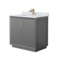 thumbnail image 1 of Wyndham Collection WCF414136SGZCMUNSMXX Strada 36" Free Standing Single Basin Vanity Set -, 1 of 7