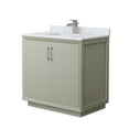 thumbnail image 1 of Wyndham Collection WCF414136SLGCMUNSMXX Strada 36" Free Standing Single Basin Vanity Set -, 1 of 7