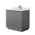thumbnail image 1 of Wyndham Collection WCF414136SKGCMUNSMXX Strada 36" Free Standing Single Basin Vanity Set -, 1 of 7