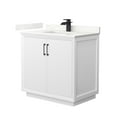 thumbnail image 1 of Wyndham Collection WCF414136SWBGTUNSMXX Strada 36" Free Standing Single Basin Vanity Set -, 1 of 7