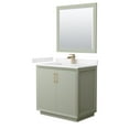 thumbnail image 1 of Wyndham Collection WCF414136SLZC2UNSM34 Strada 36" Free Standing Single Basin Vanity Set -, 1 of 7