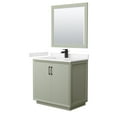 thumbnail image 1 of Wyndham Collection WCF414136SLBC2UNSM34 Strada 36" Free Standing Single Basin Vanity Set -, 1 of 7