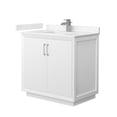 thumbnail image 1 of Wyndham Collection WCF414136SWHC2UNSMXX Strada 36" Free Standing Single Basin Vanity Set -, 1 of 7