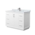 thumbnail image 1 of Wyndham Collection Wcf414148s-Nat-Unsmxx Strada 48" Free Standing Single Basin Vanity Set, 1 of 7