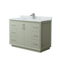 thumbnail image 1 of Wyndham Collection WCF414148SLGCMUNSMXX Strada 48" Free Standing Single Basin Vanity Set -, 1 of 7